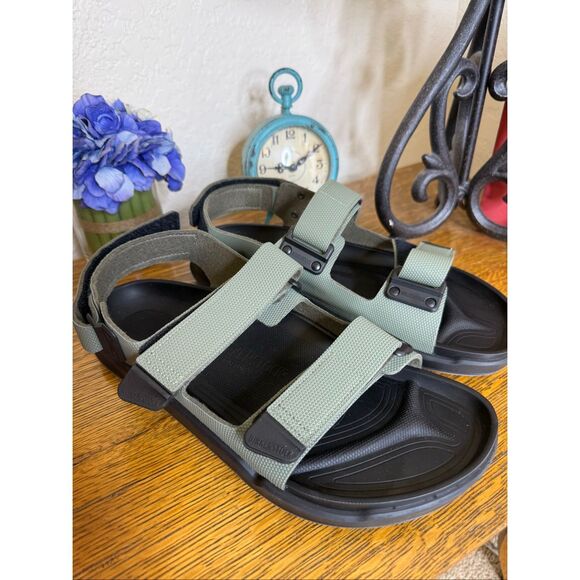 NEW Birkenstock Men’s Tatacoa Sandal In Futura Khaki Adjustable Strap Siz13 NIB main image 8